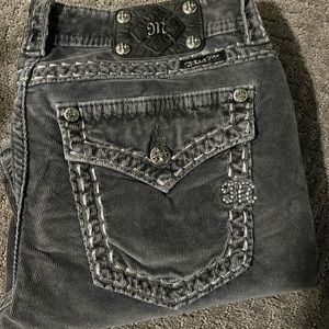Womens miss me corduroy bootcut pants